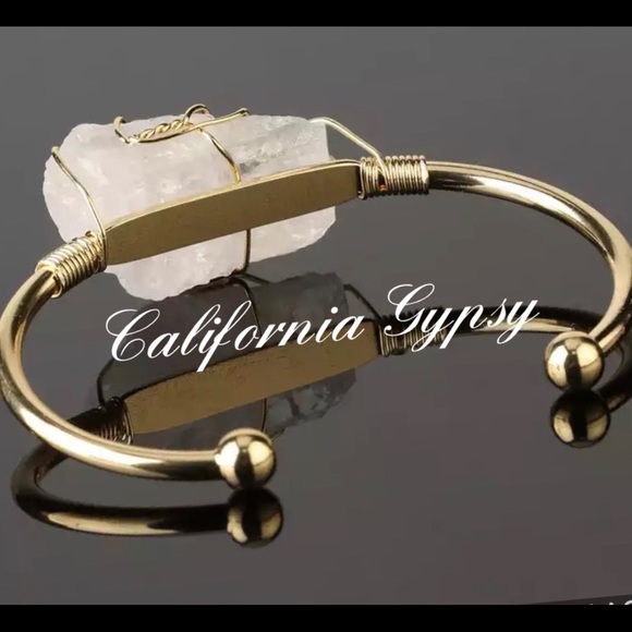 Citrine Crystal Gypsy Bracelet - Picture 4 of 5